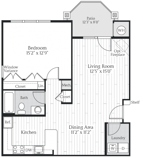 Floor Plans Jefferson Arbors at Broadlands Ashburn VA Apartments